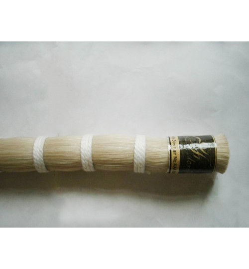 High Quality White Bow Hair 27" 69cm No.AA